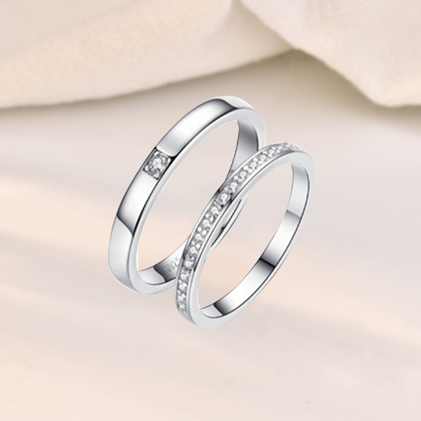 Cubic Zirconia Promise Rings