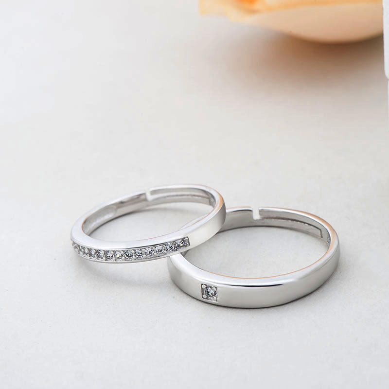 Cubic Zirconia Promise Rings