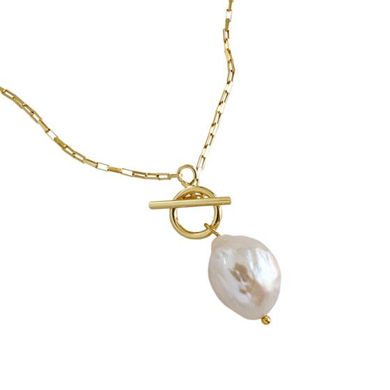 Irregular Natural Pearl Necklace