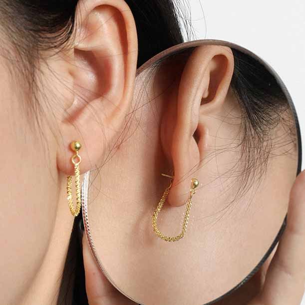 Modern Chain Earrings