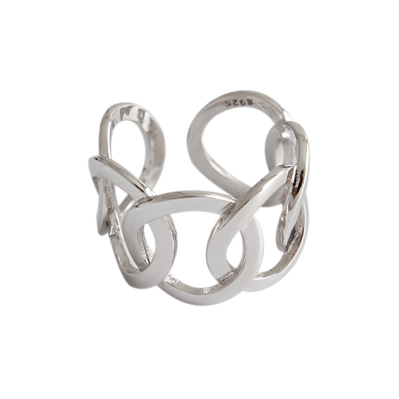 Linked Circles Ring