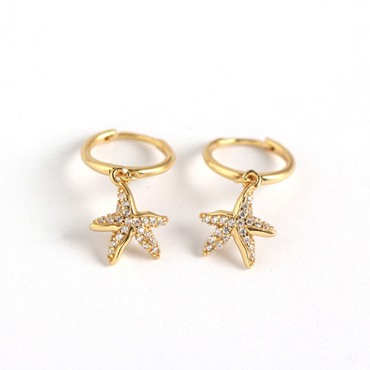 Starfish Earrings