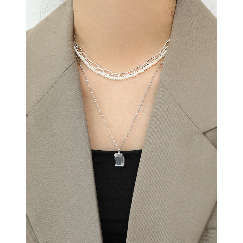 925 Sterling Silver Choker Necklace