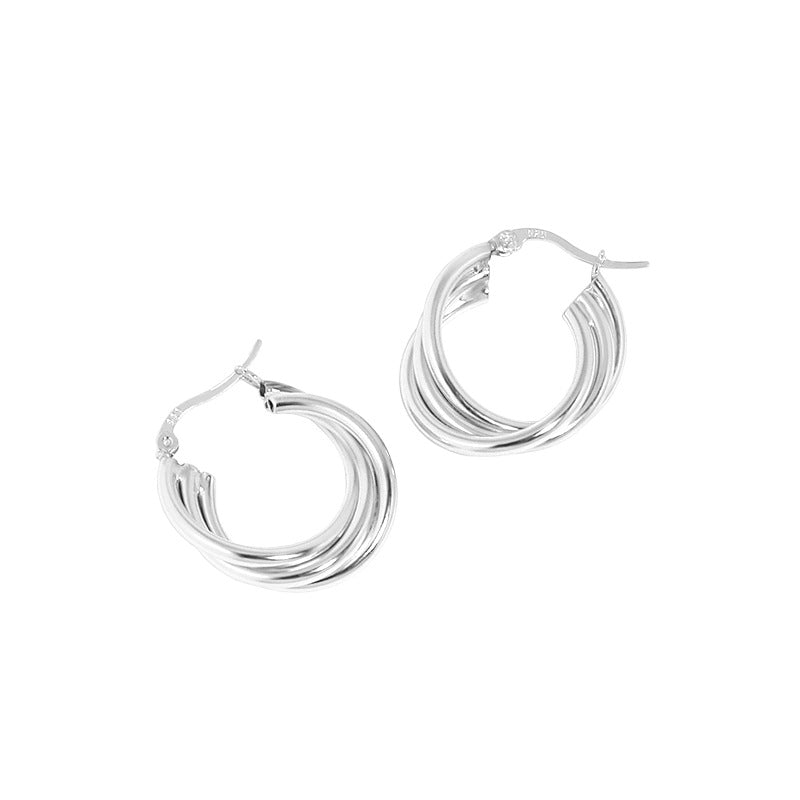 Multi Layer Hoop Earrings