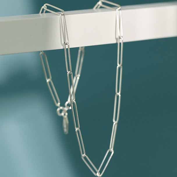 Elongated Choker Chain