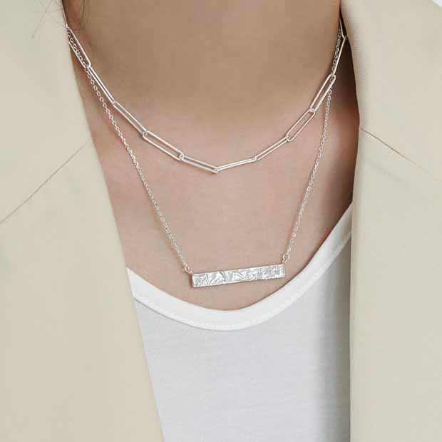 Elongated Choker Chain